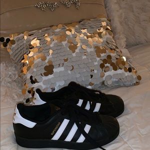 Black & White Adidas Superstar